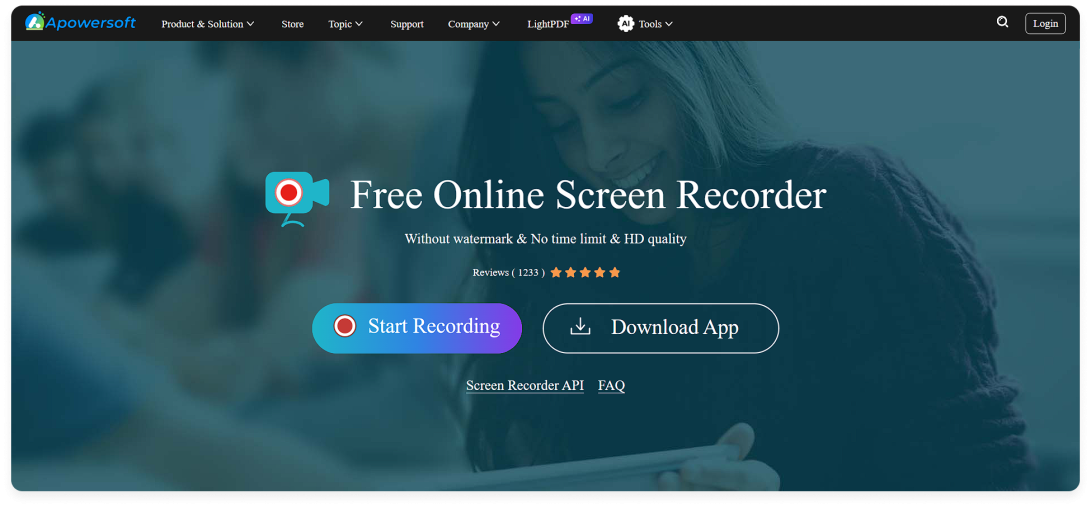 Apowersoft Free Online Screen Recorder