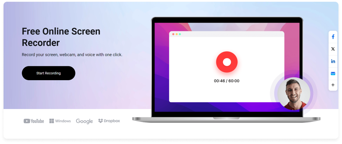 FlexClip Free Online Screen Recorder