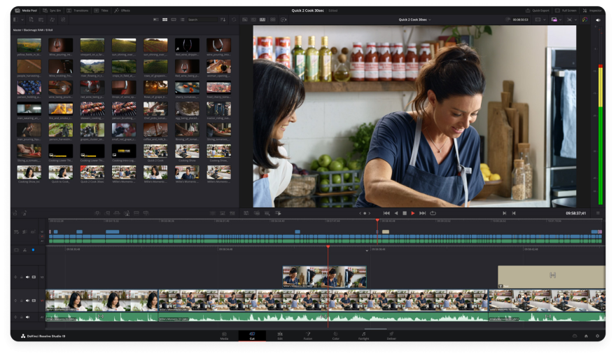 DaVinci Resolve is one of the best replacements for Windows Movie Maker