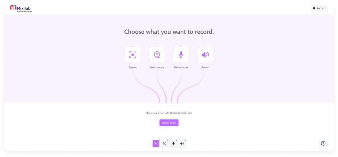 Mixilab Online Screen Recorder is the best free online screen recorder